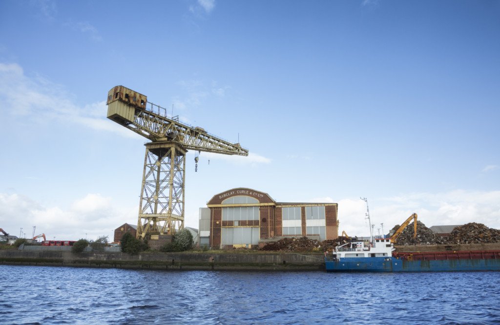 Clydeholm Shipyard, Whiteinch, Glasgow